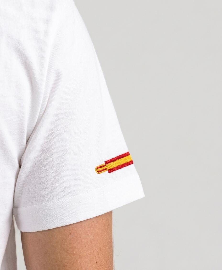 Camiseta — detalle manga